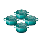 Mini Round Cocottes (Set of 4)